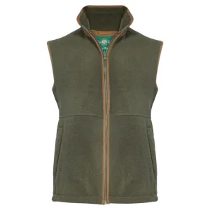 Alan Paine Aylsham Gents Fleece Waistcoat - Green