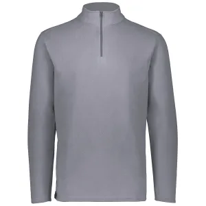 Augusta Sportswear Men's Graphite Micro-Lite Fleece 1/4 Zip Pullover