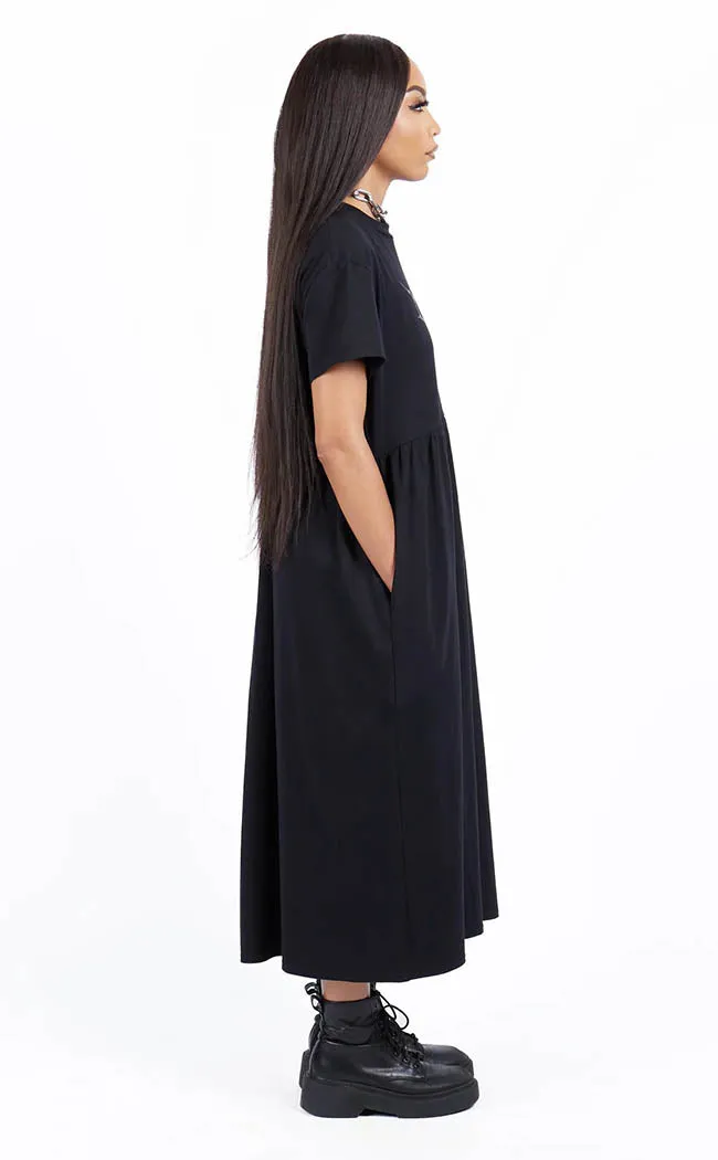 Aura Midi Smock Dress