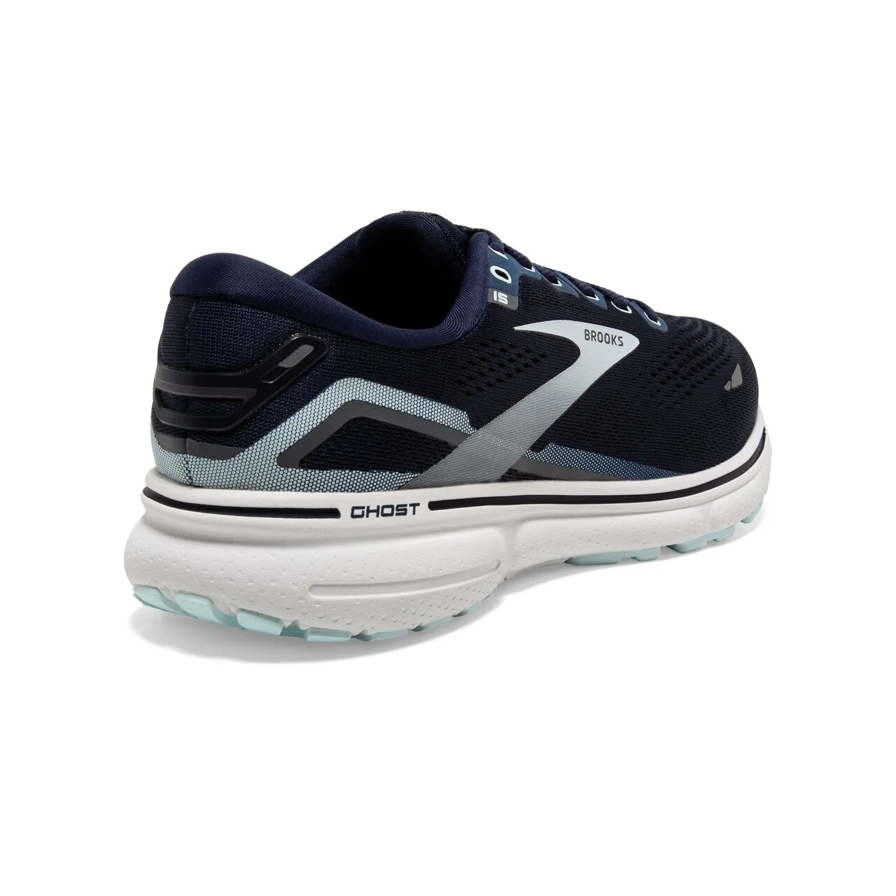 Brooks Ghost 15 Narrow (Womens) - Peacoat/Pearl/Salt Air