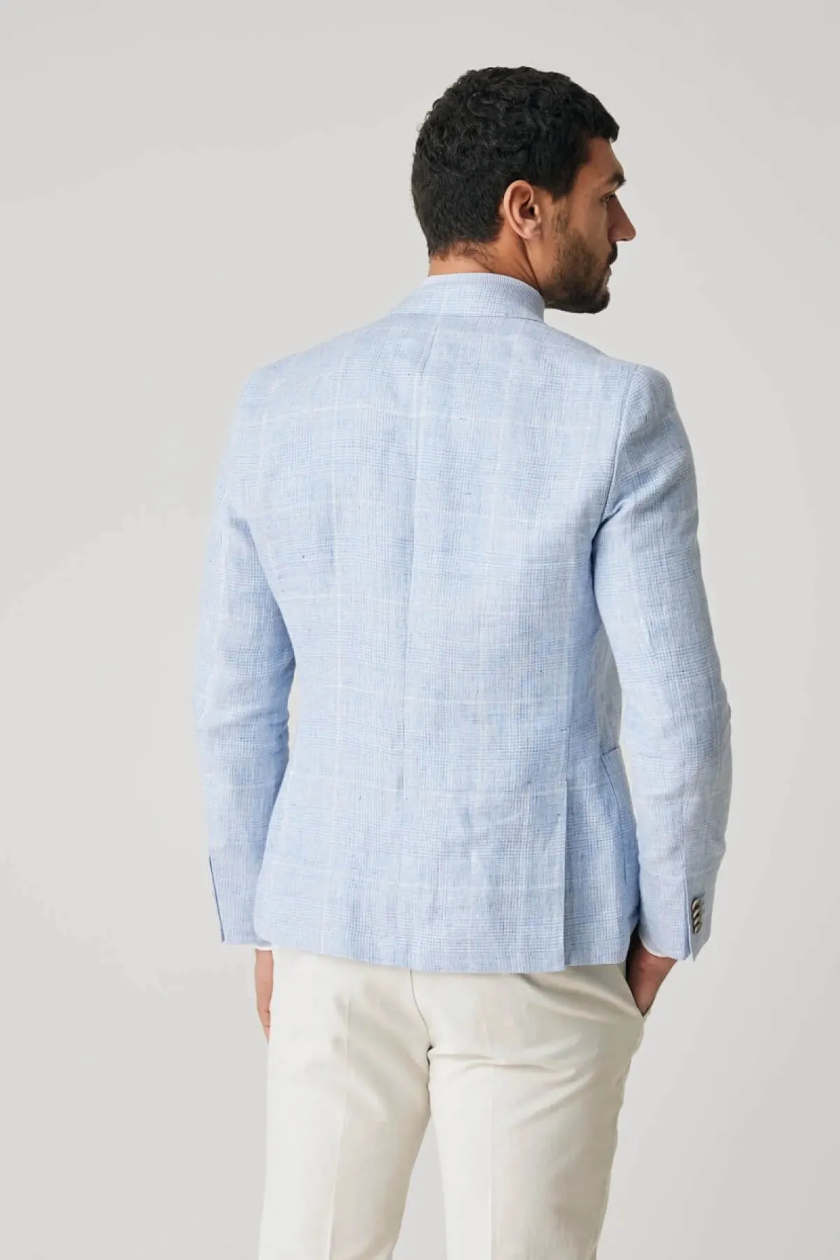 Checked Blazer Bergomi