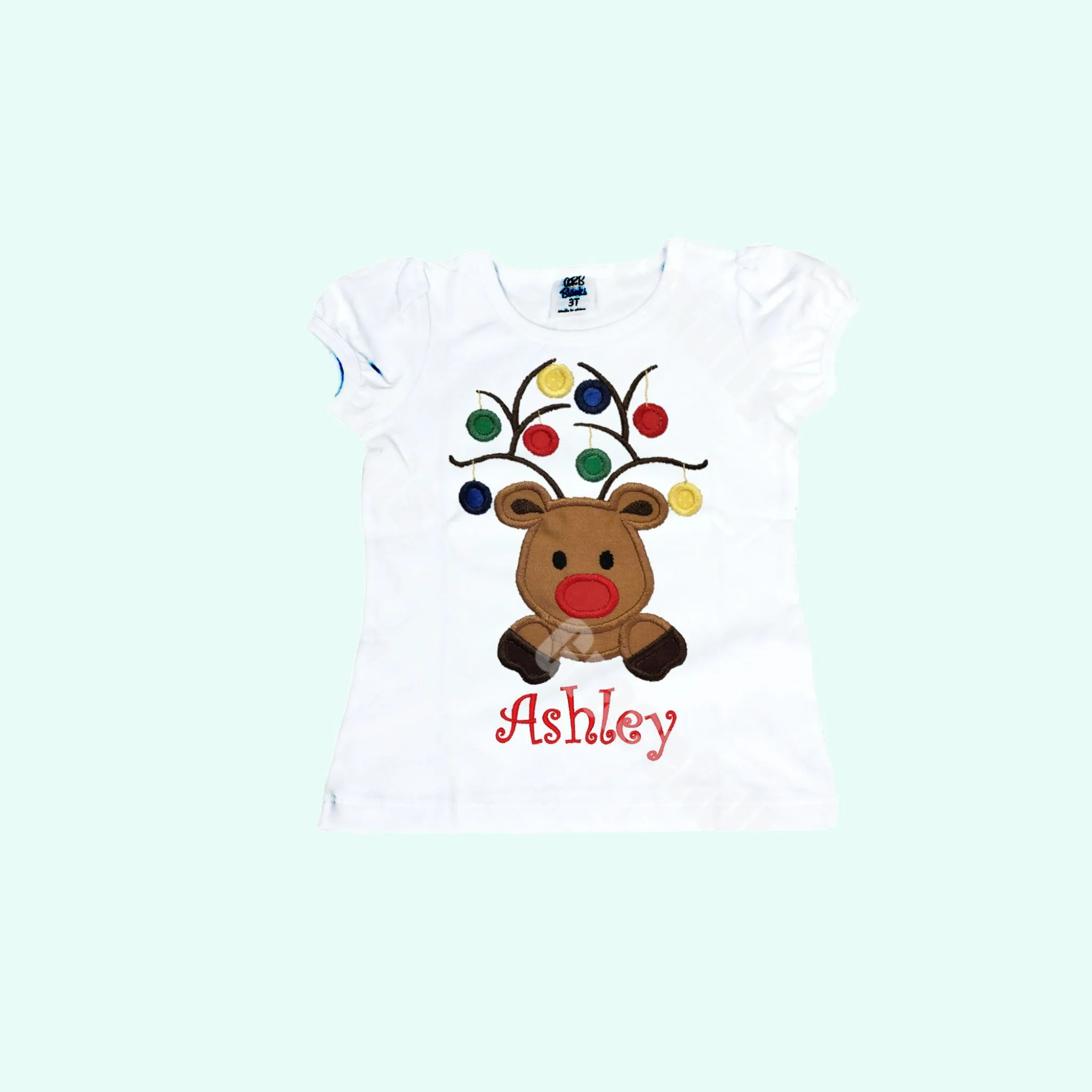 Christmas shirt, Reindeer shirt, Holiday boy shirt, Personalized Boys Christmas Shirt