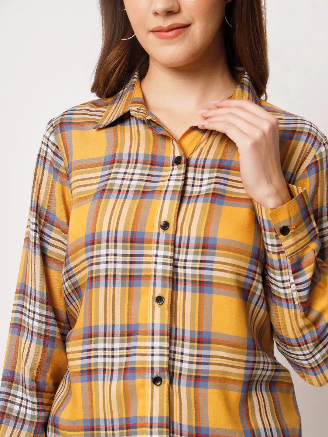 Classic Tartan Checked Gapless Technology Shirt