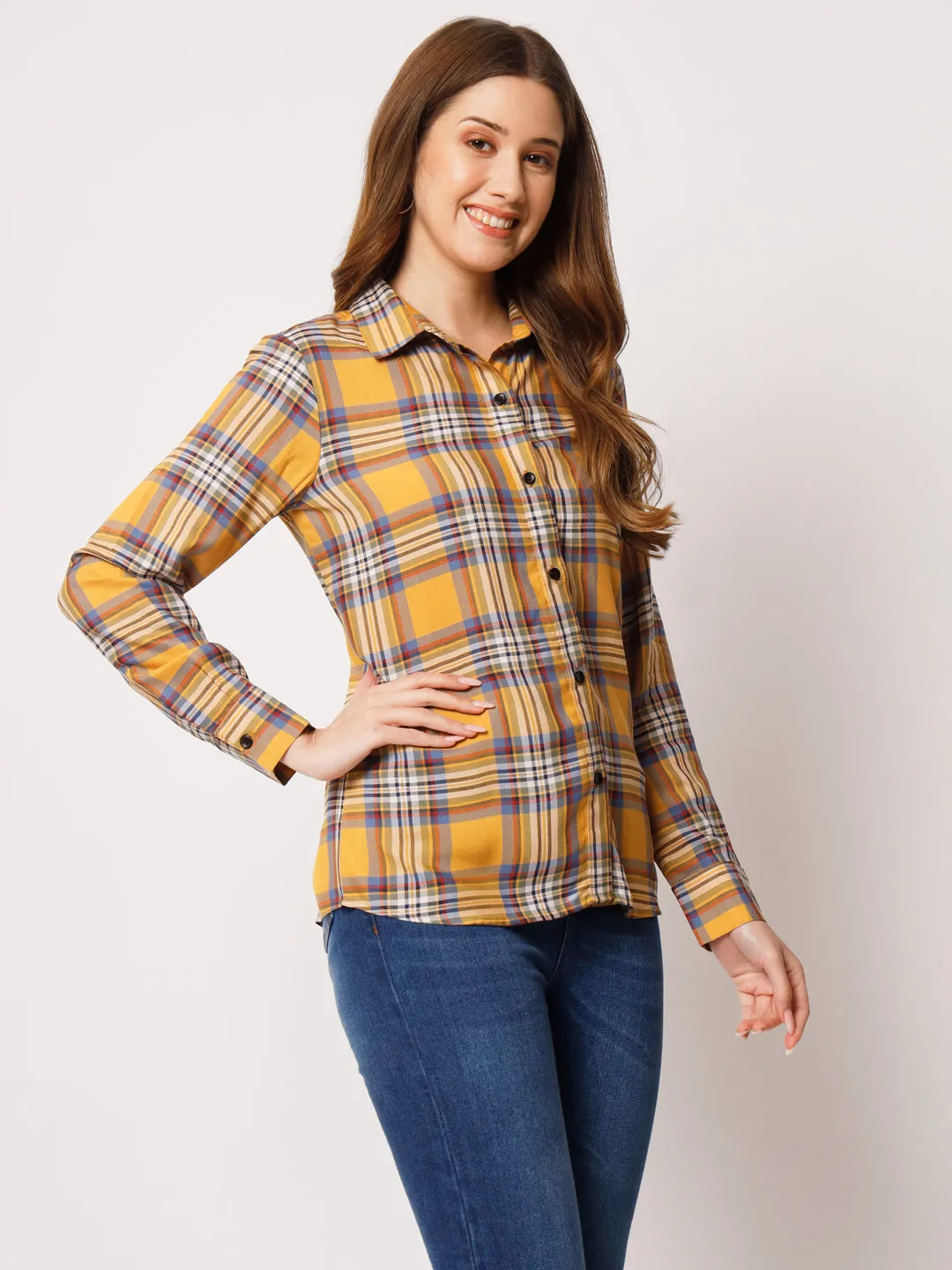 Classic Tartan Checked Gapless Technology Shirt