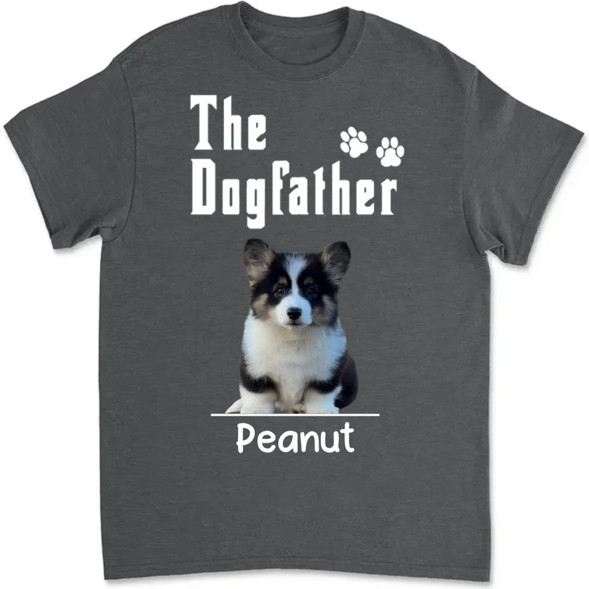 Dog Lovers - The Dog Father - Personalized Unisex T-shirt, Hoodie, Sweatshirt (HJ)