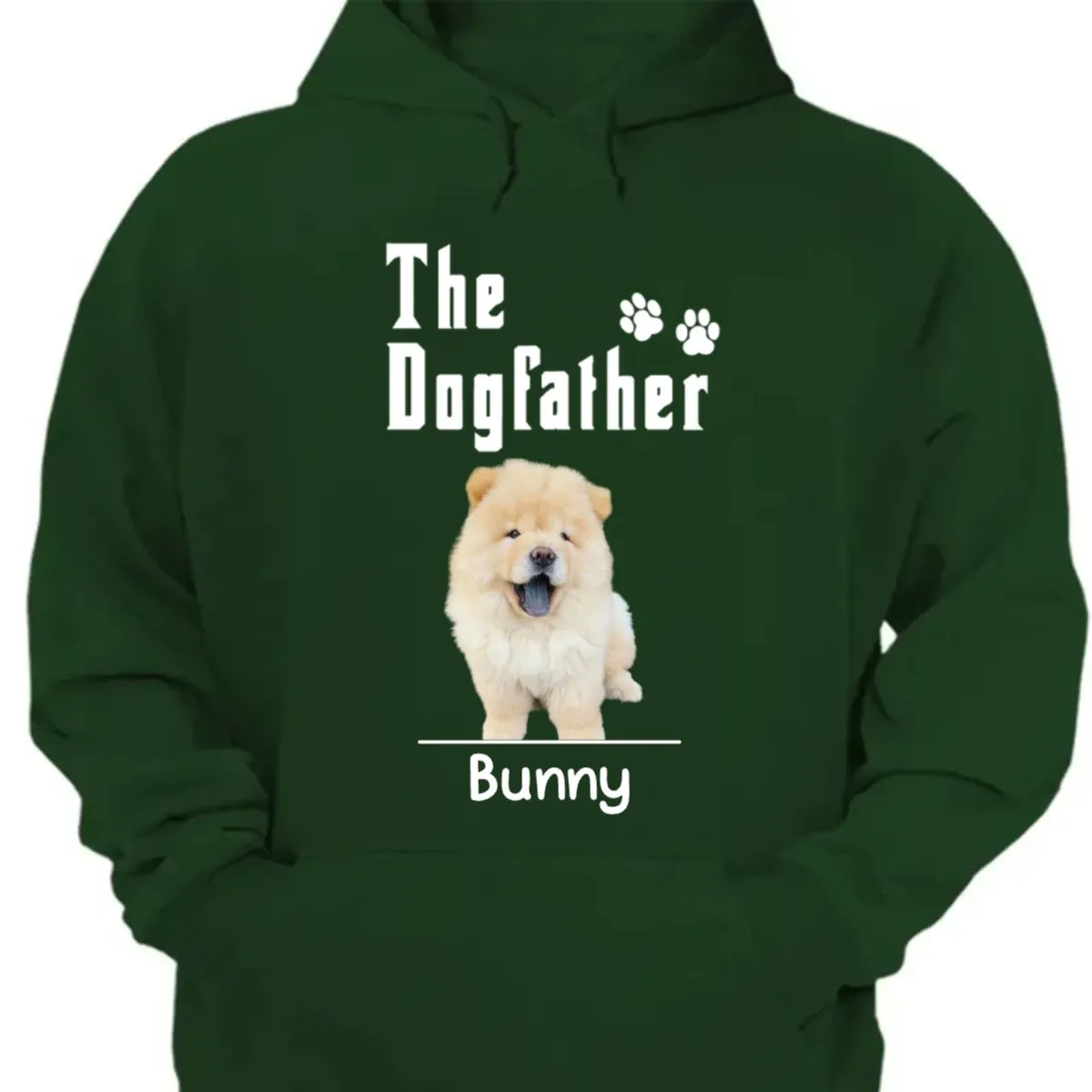 Dog Lovers - The Dog Father - Personalized Unisex T-shirt, Hoodie, Sweatshirt (HJ)