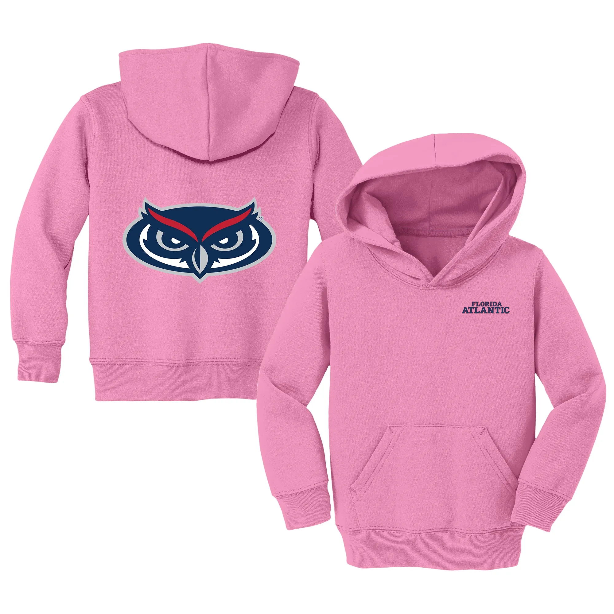 FAU Owls Logo Toddler Pullover Sweatshirt