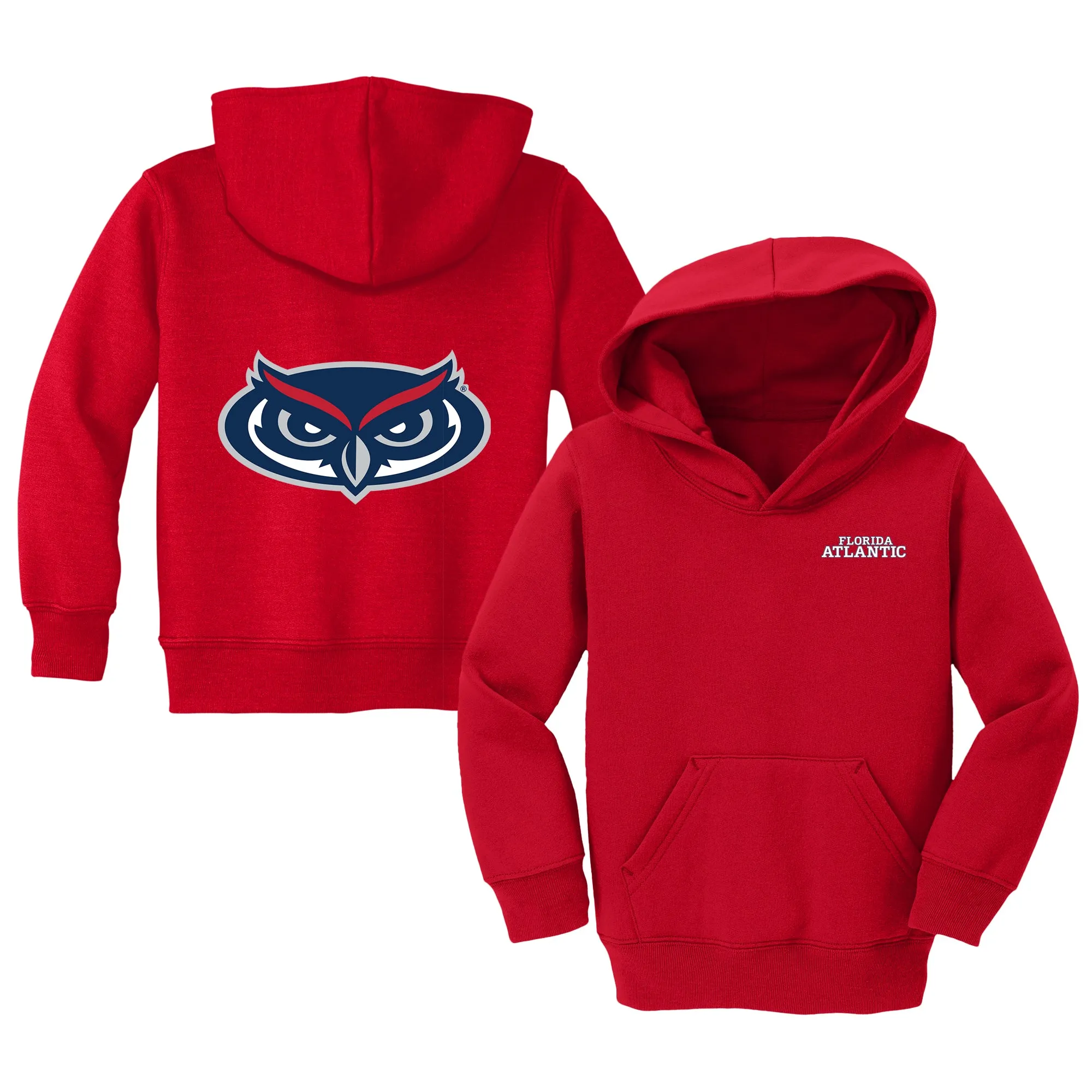 FAU Owls Logo Toddler Pullover Sweatshirt