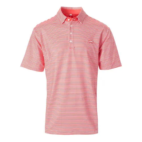 FIELDSTONE Toddler Marshall Polo Coral/White