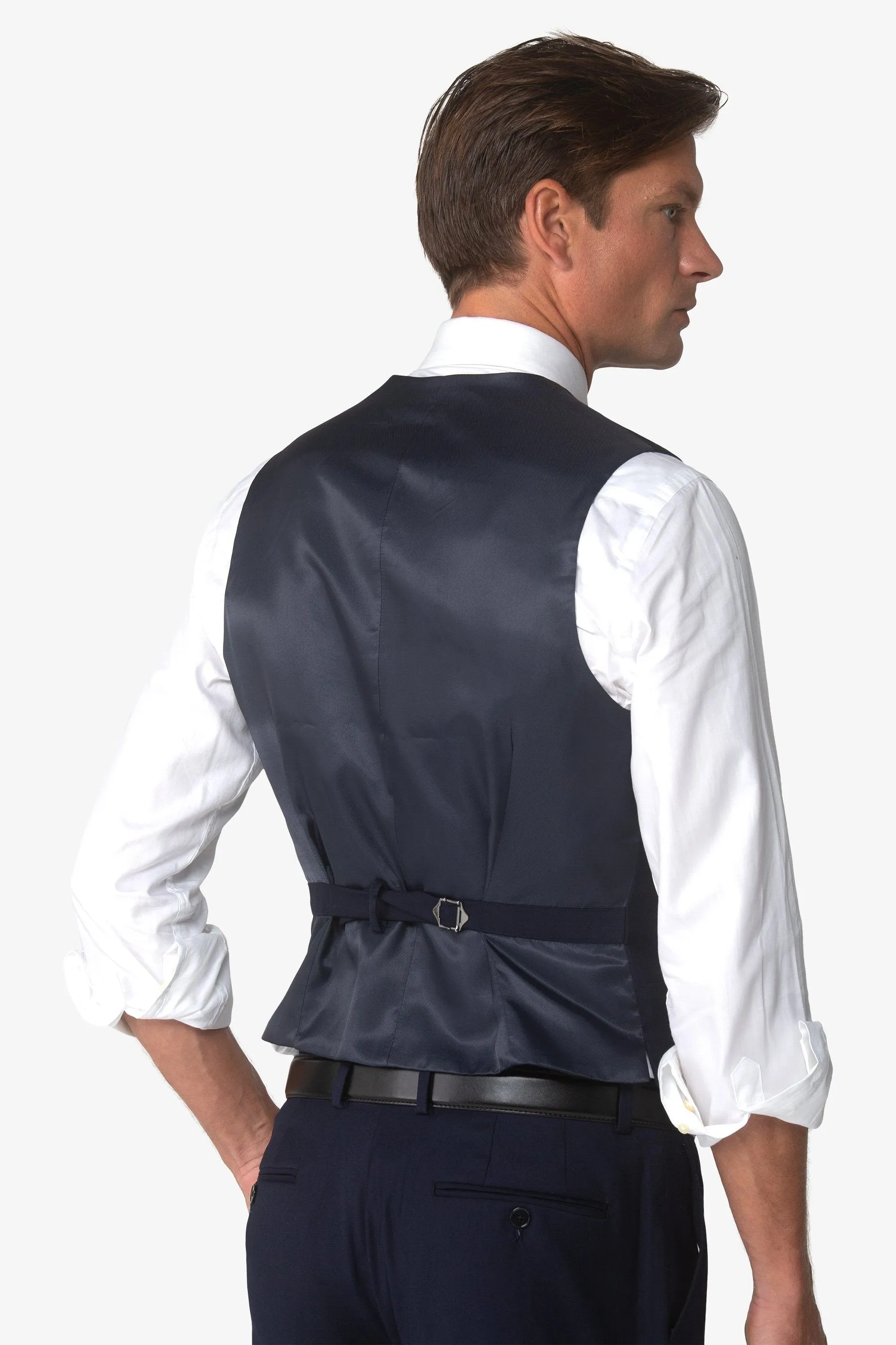 Gilet classico blu