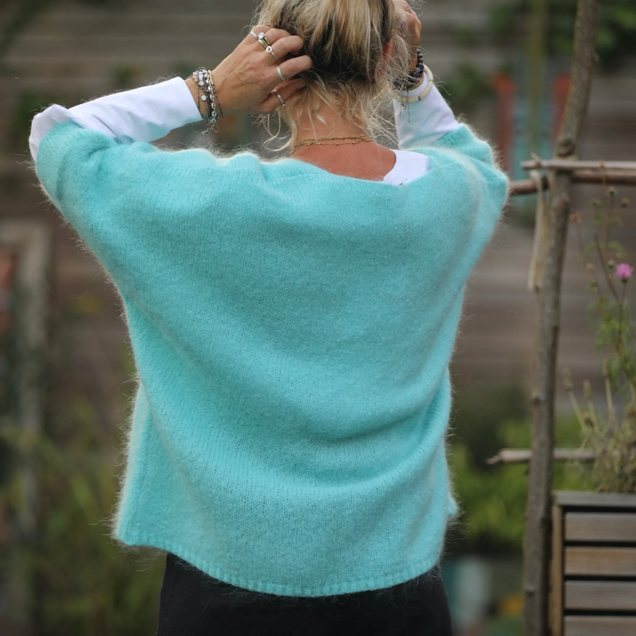 Gilet Hana Turquoise