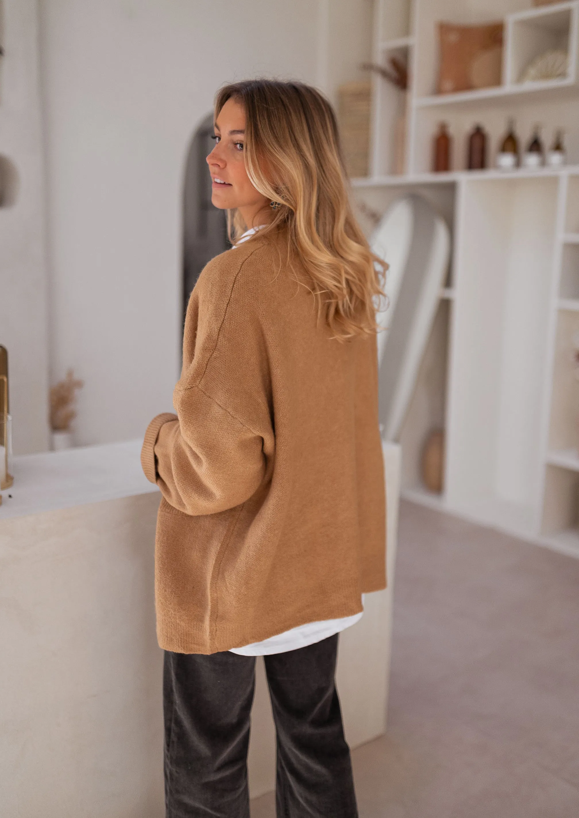 Gilet Villers - camel