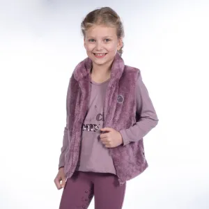 Hkm Kids Alva Teddy Gilet - Lilac