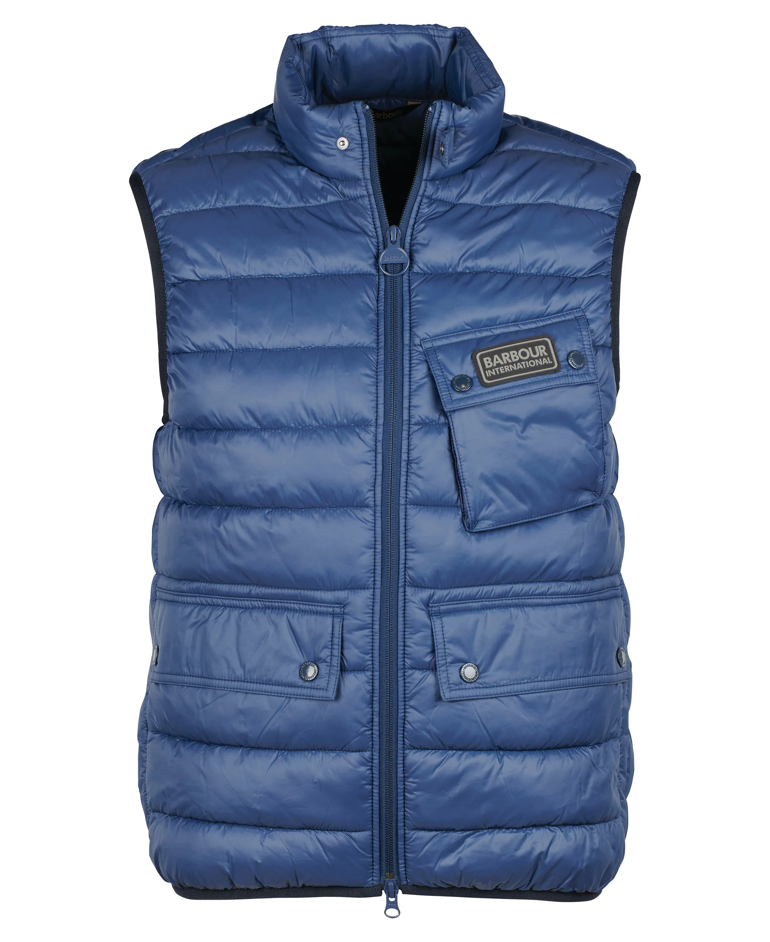 ID60048-Barbour Int Bowsden Gilet Indigo