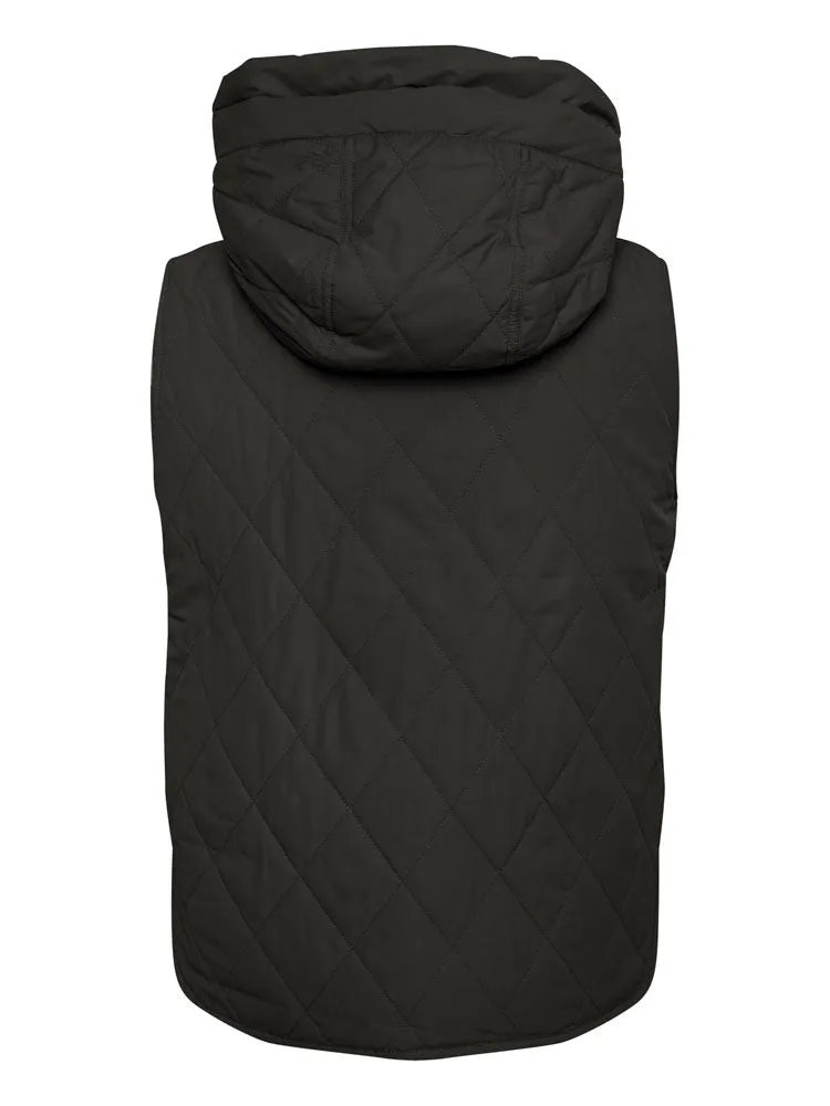 InWear IktraIW Hood Waistcoat Black