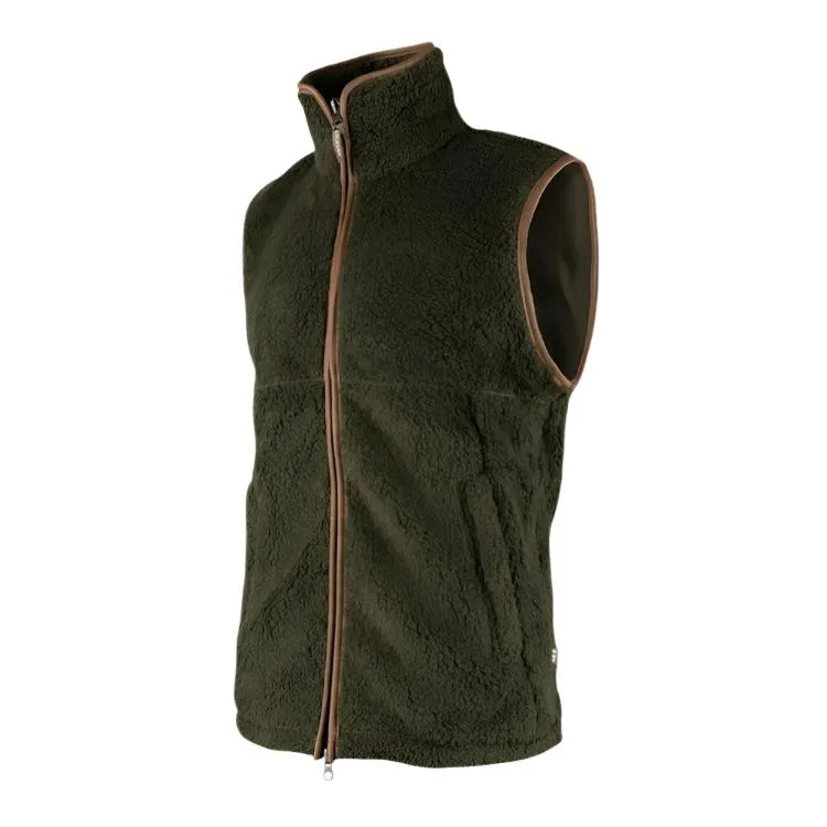 Jack Pyke Chunky Fleece Gilet - Dark Olive