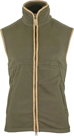 JP Mens Countryman Fleece Gilet Dark Olive