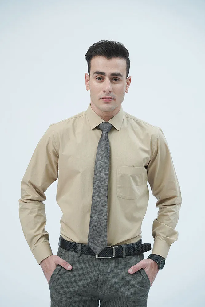 Khaki Dress Shirt