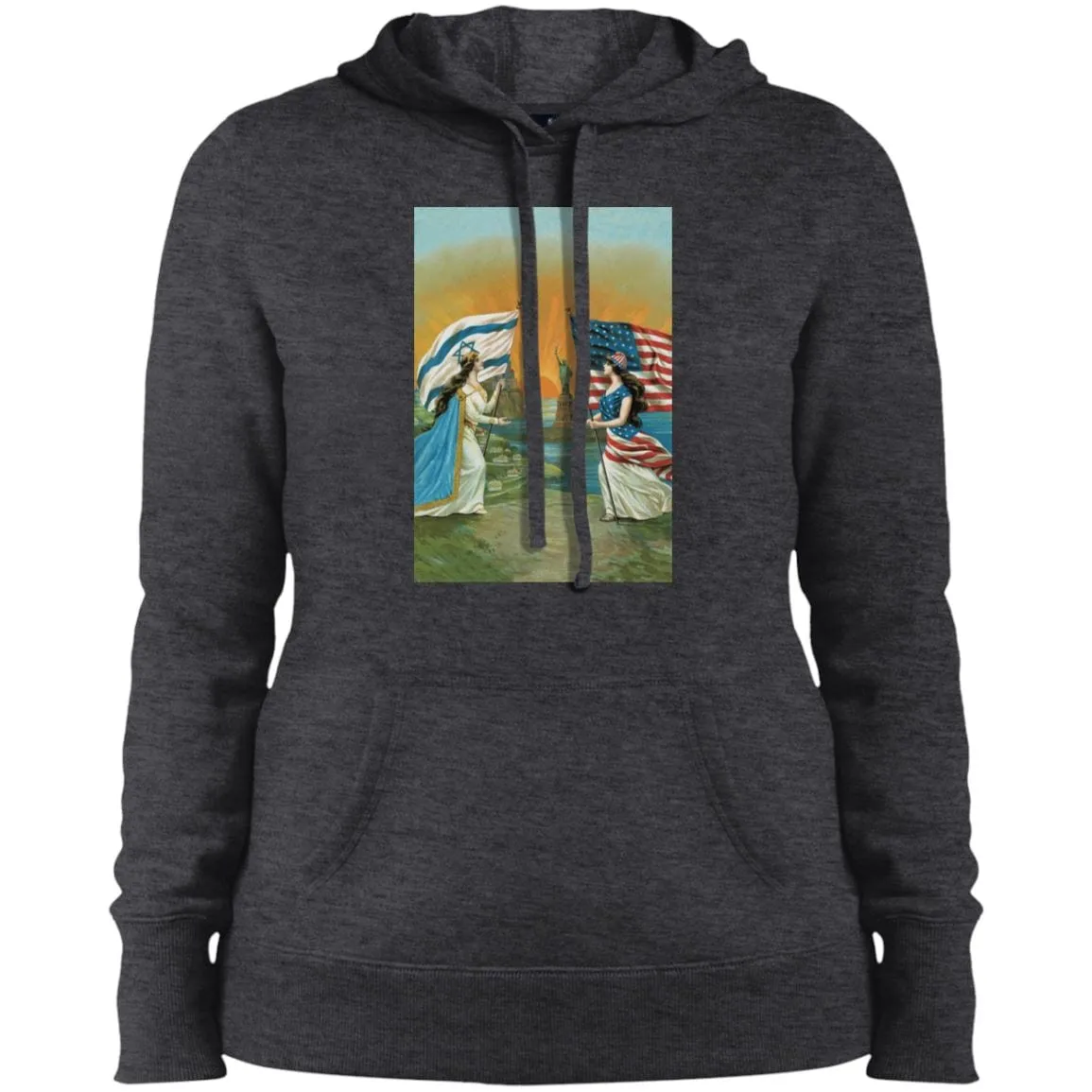 Ladies' Pullover Hooded Sweatshirt