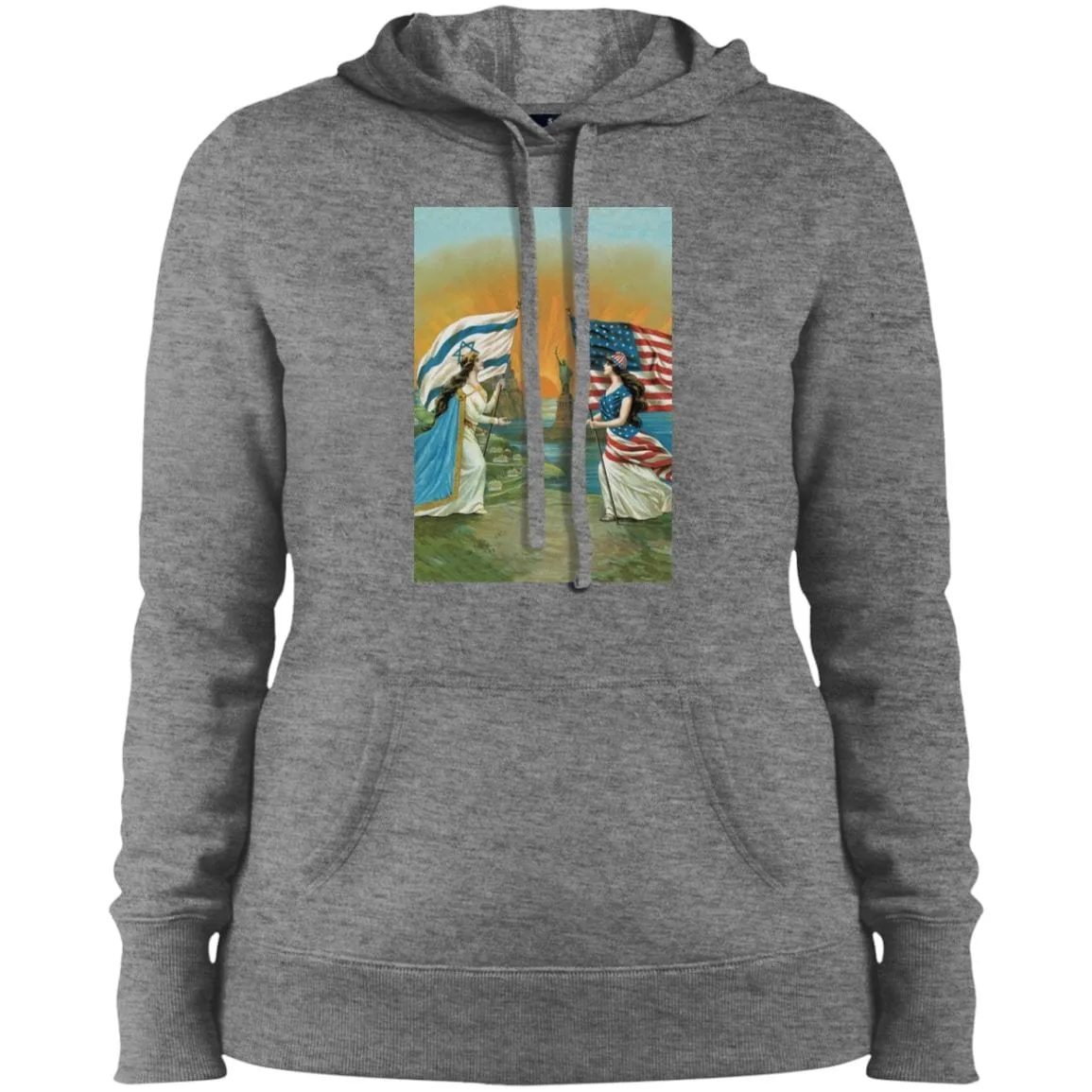 Ladies' Pullover Hooded Sweatshirt