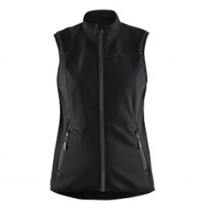 Ladies&#x20;Softshell&#x20;Gilet&#x20;3851&#x20;Zwart&#x2F;Donkergrijs&#x20;-&#x20;Bl&#xE5;kl&#xE4;der