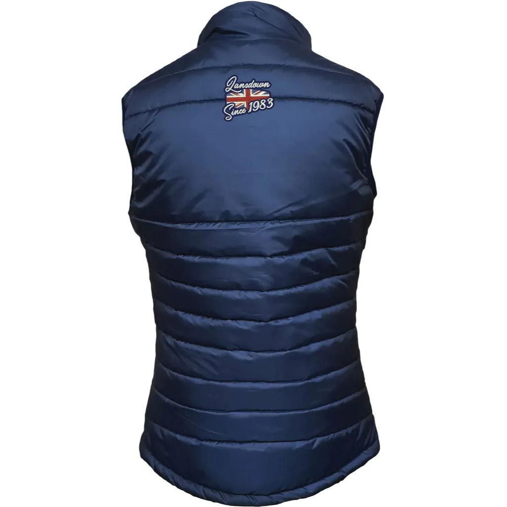 Lansdown Women's Padded Gilet - Navy