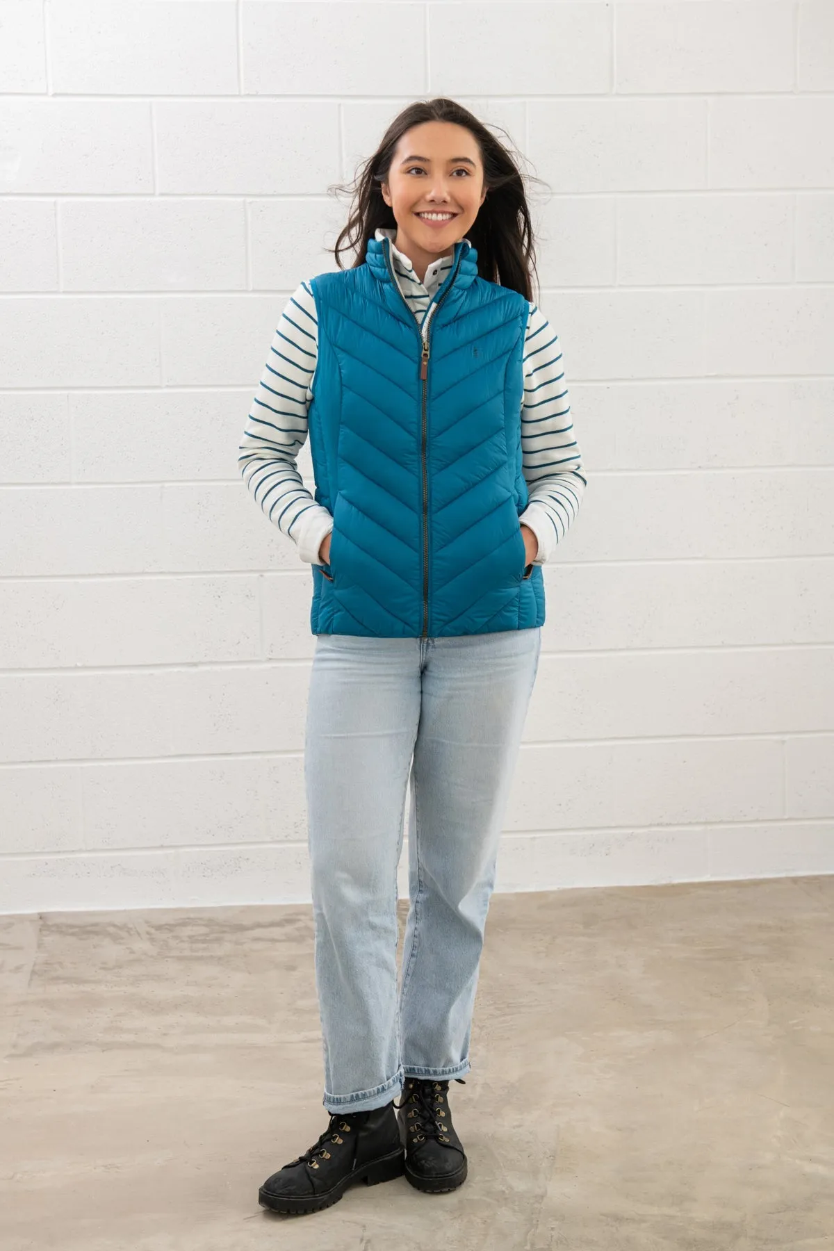 Laurel Gilet - Teal