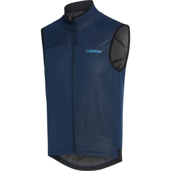 Madison RoadRace Windtech men's gilet; ink navy X-large