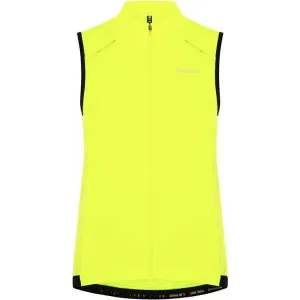 Madison Stellar Reflective windproof women's gilet; hi-viz yellow - size 16