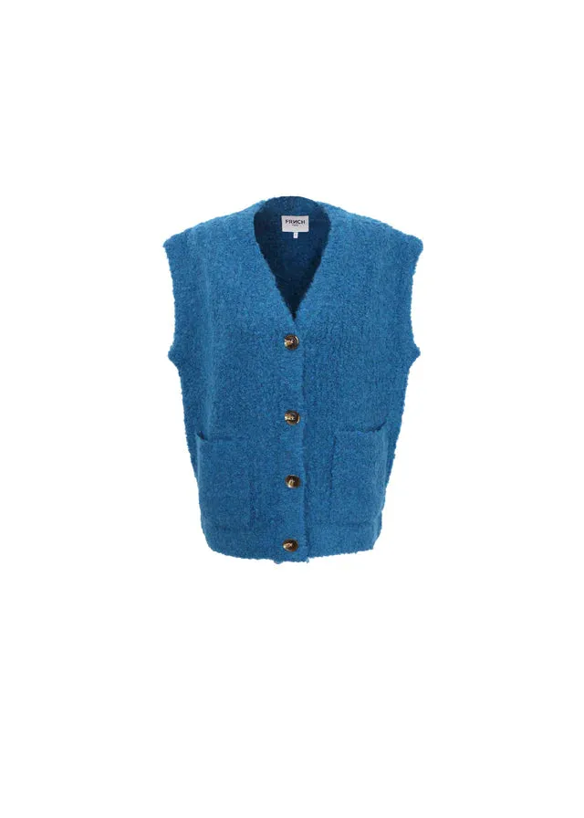 Magaly Gilet (Petrol Blue)