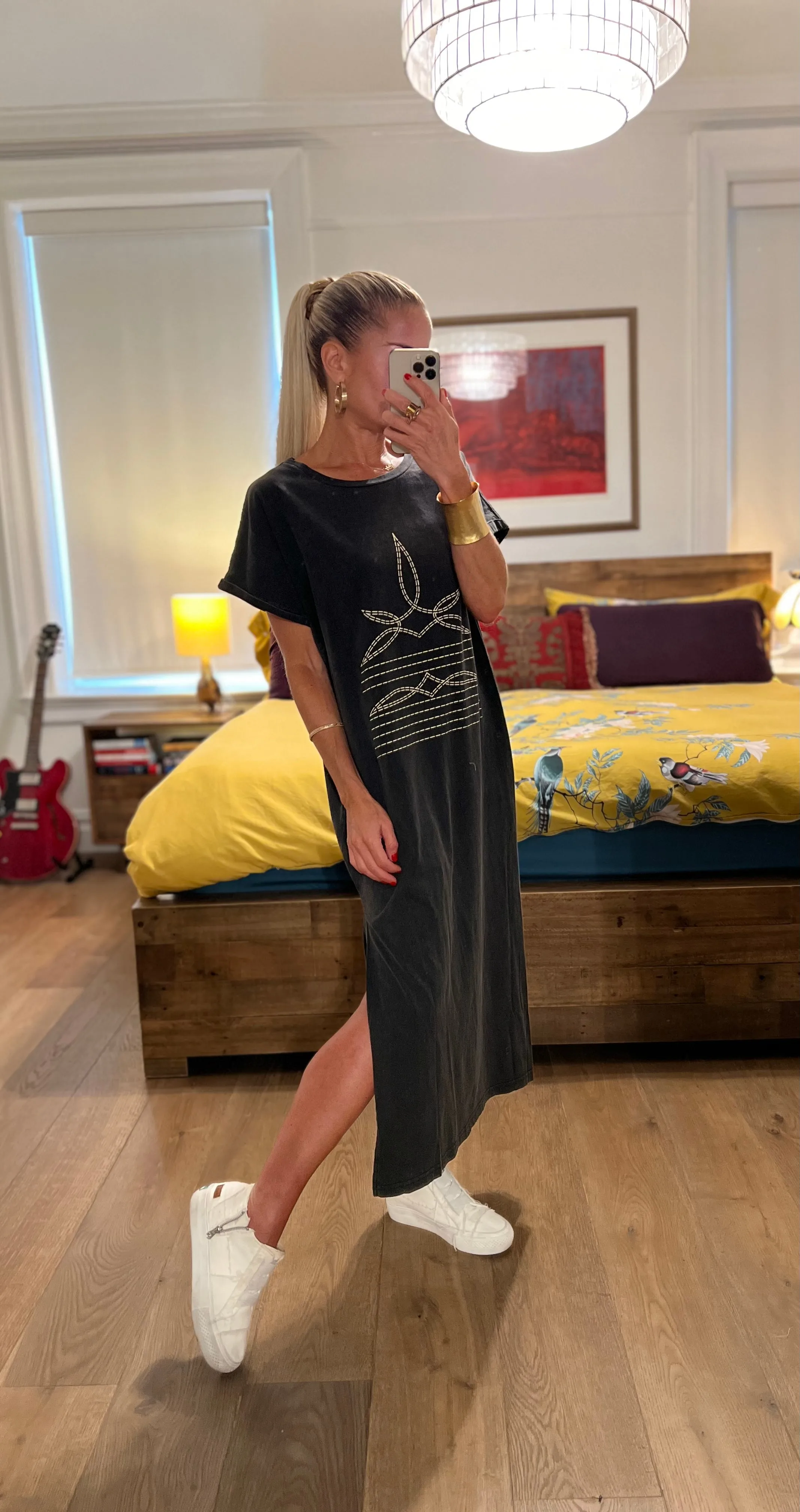 Maxi t shirt dress - Boots