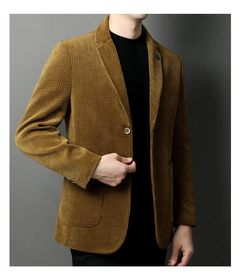 Men's Corduroy Blazer 68028629YM