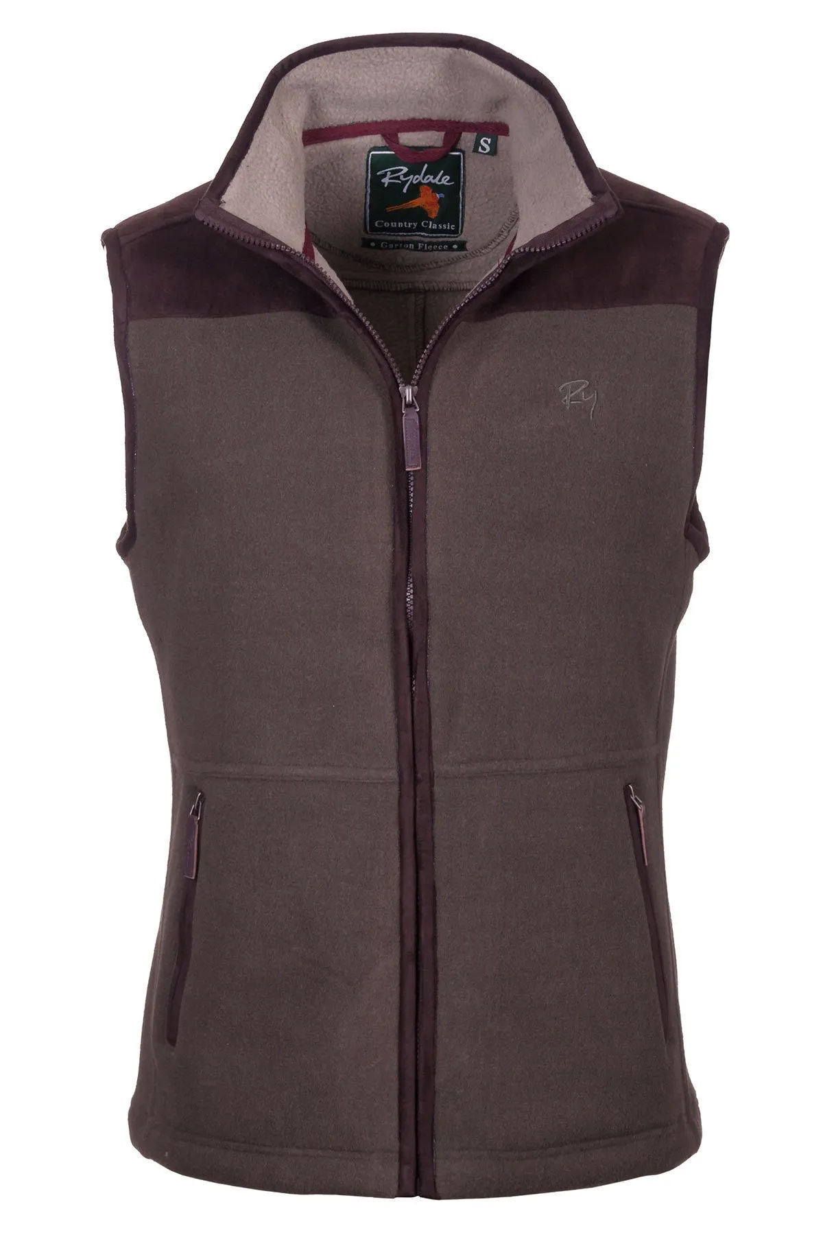 Men's Garton Fleece Gilet Ry Motif