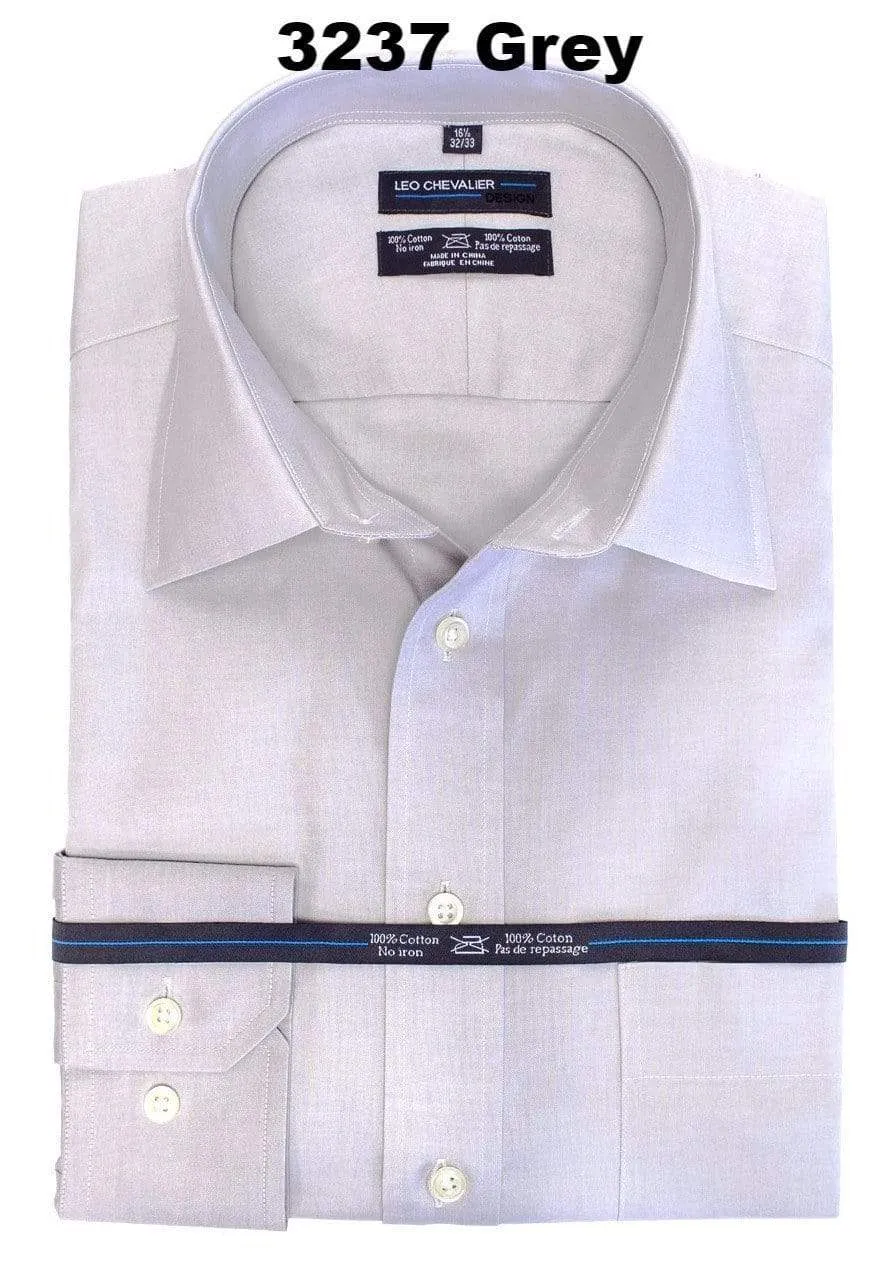 Mens Tall Regular Fit 100% Cotton Non Iron Business Shirts Available In 6 Colors