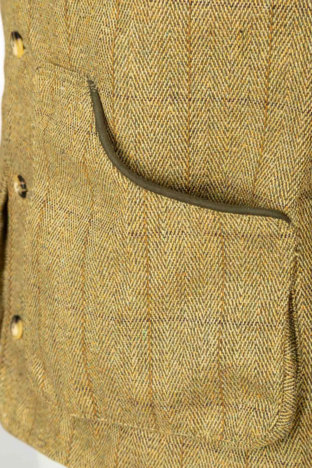 Men's Tweed Shooting Waistcoat - Danby