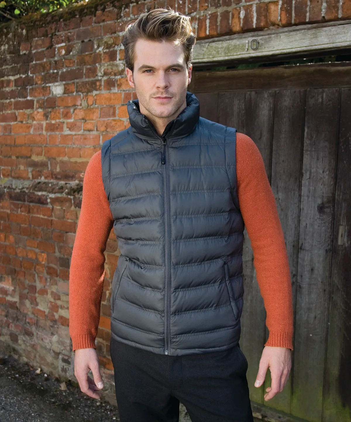 Navy - Ice bird padded gilet