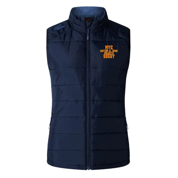 NYC British and Irish Selects Women's Elite Microlite Gilet by Canterbury