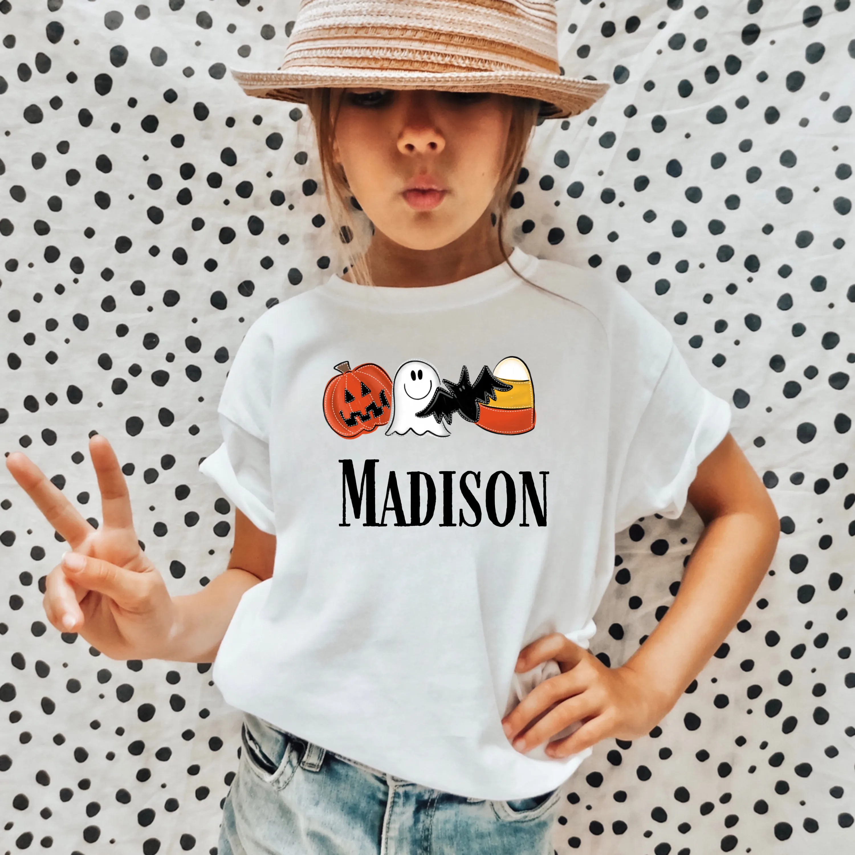 Personalized Halloween Shirt for Kids