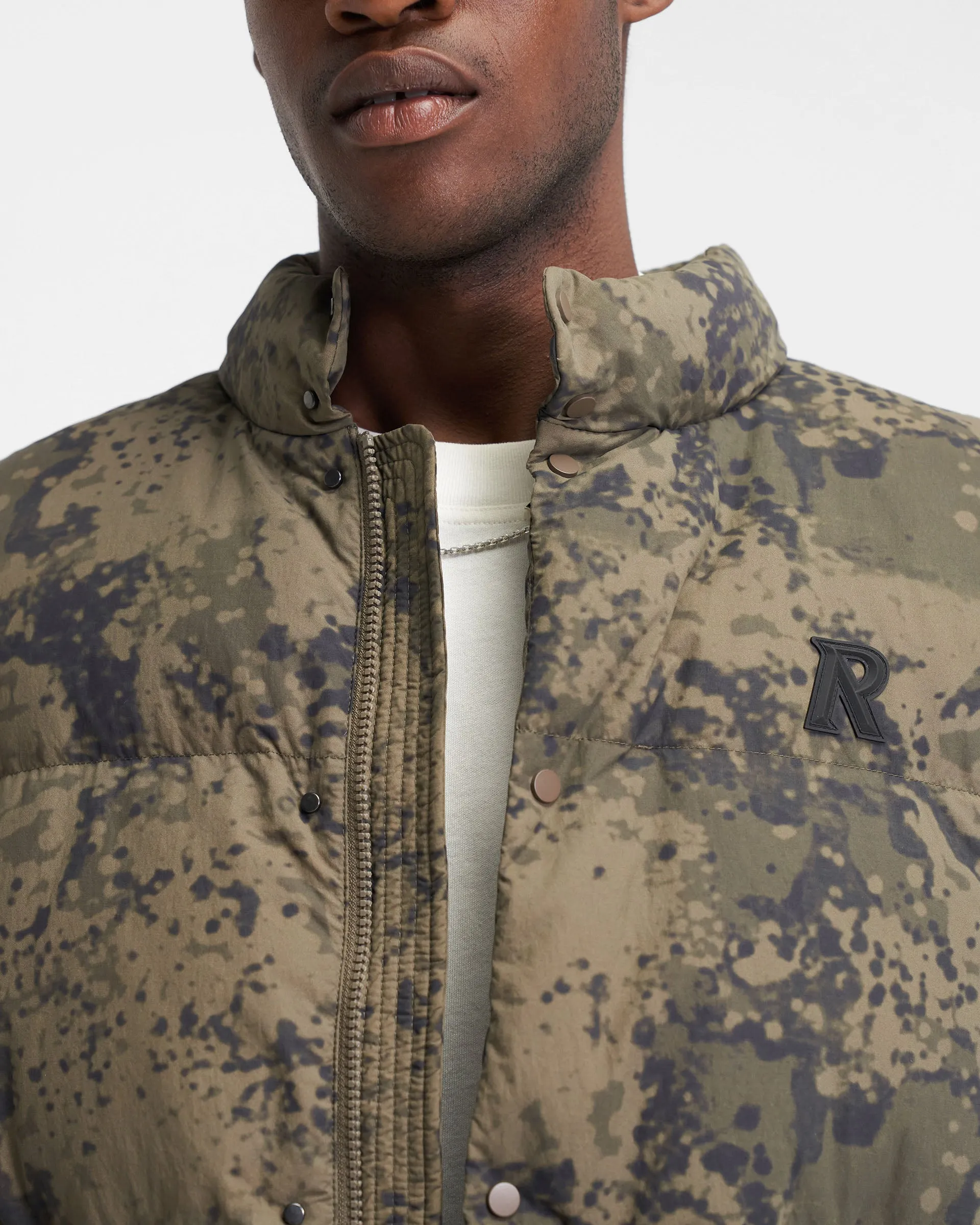 Puffer Gilet - Camo