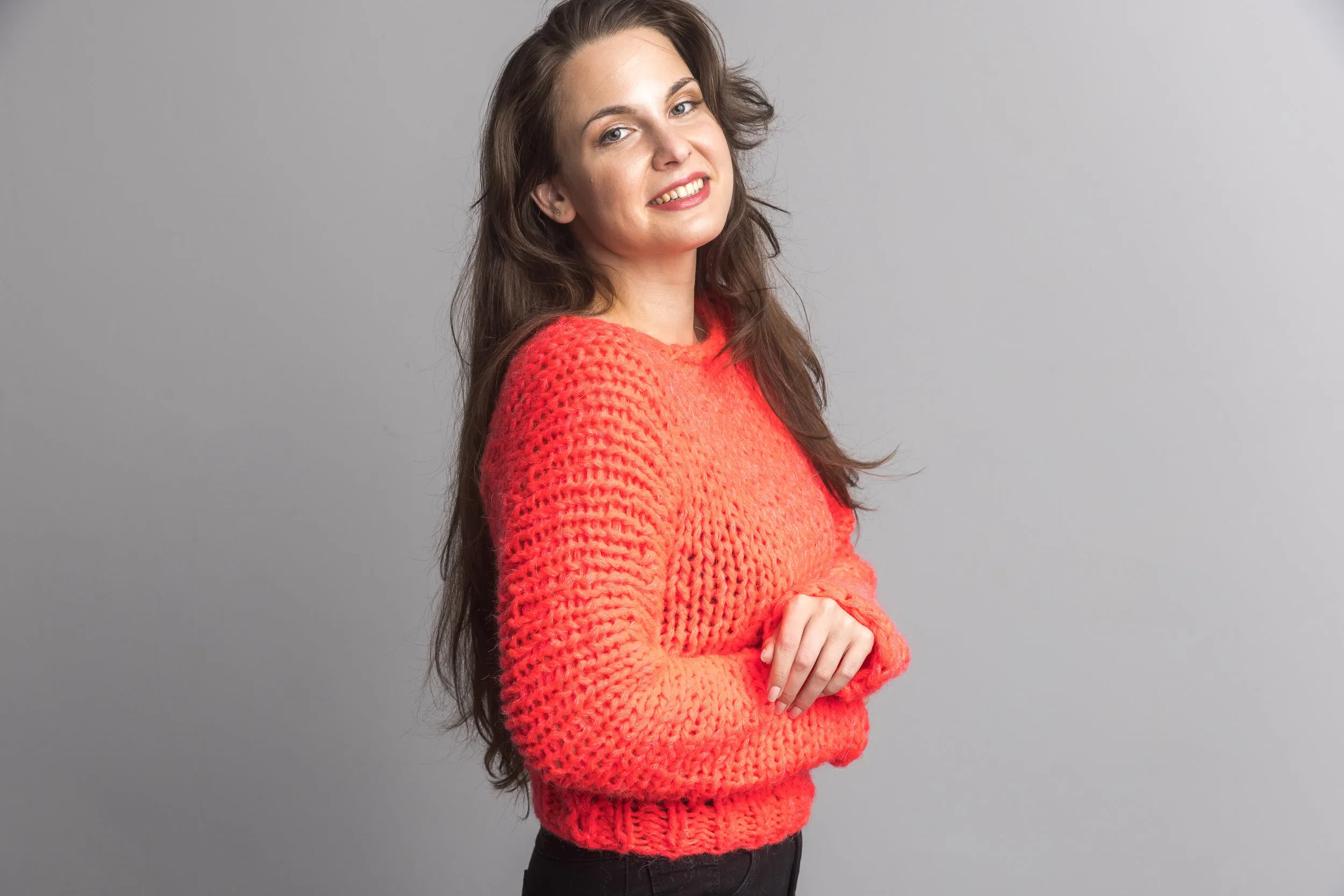 Pullover in Neonfarben zum Selberstricken