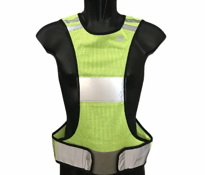 Pure 2Improve pettorina rifrangente per la corsa Reflective Run Vest P2I320150 giallo