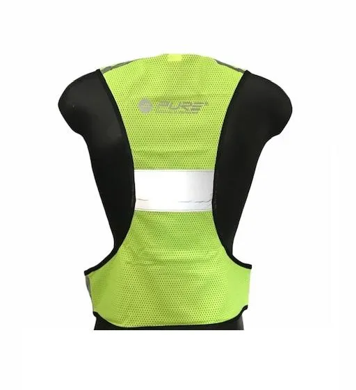 Pure 2Improve pettorina rifrangente per la corsa Reflective Run Vest P2I320150 giallo