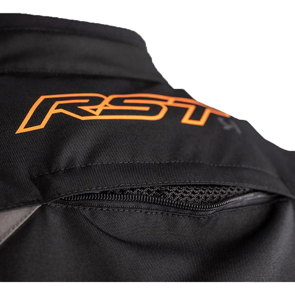 RST S1 CE Textile Jacket Black / Grey / Neon Orange