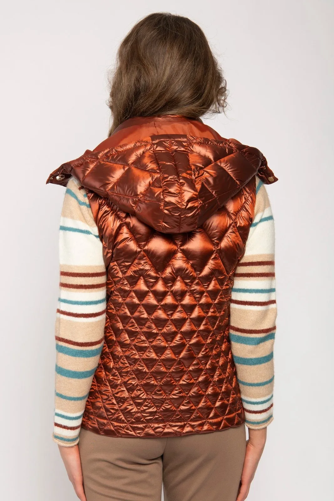 Shot Copper Gilet - Copper