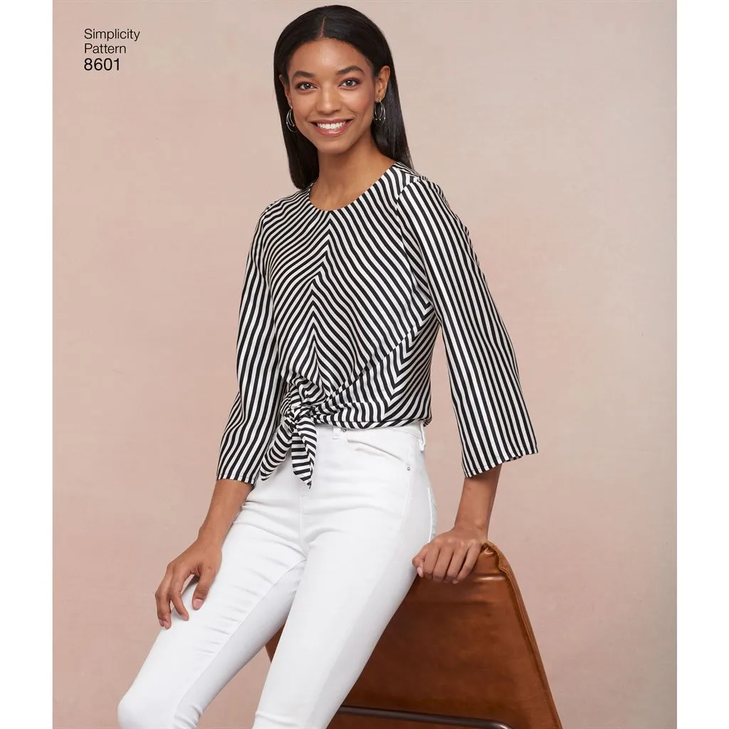 Simplicity Pattern 8601 Women’s Pullover Tops