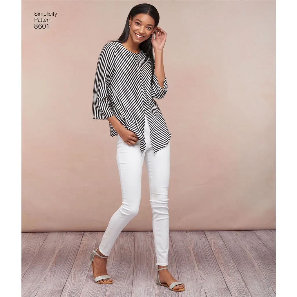 Simplicity Pattern 8601 Women’s Pullover Tops