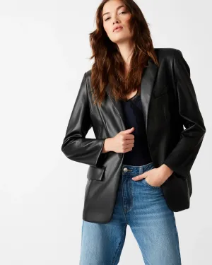 Steve Madden Black Imaana Blazer