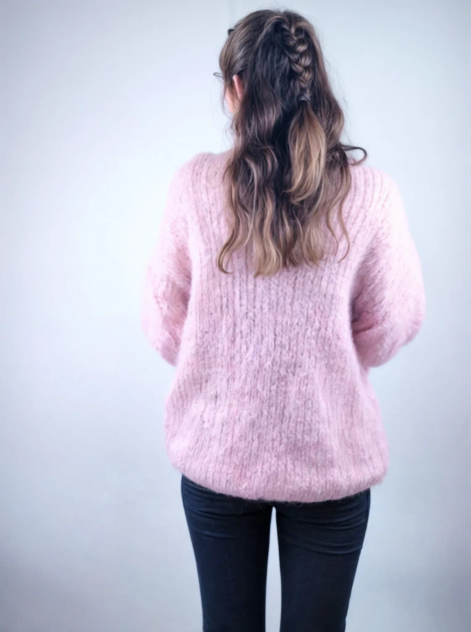 Strick Set Oversize Pullover aus Ingenua Mohair