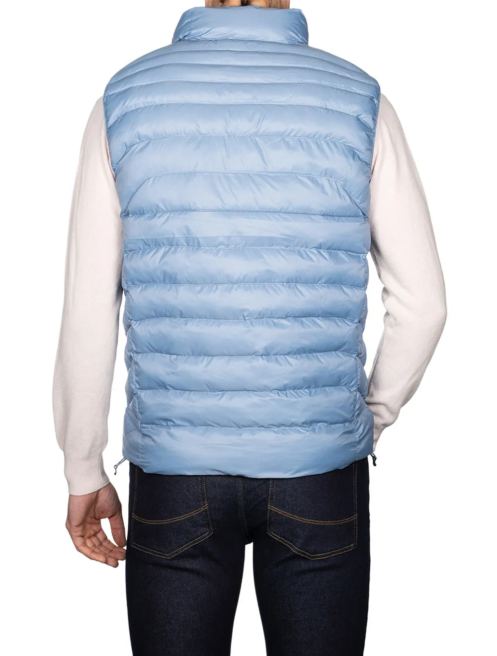 Terra Quilted Gilet Blue Note