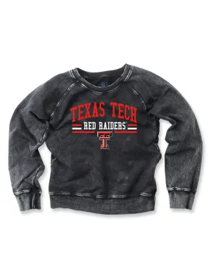 Texas Tech Double T "Bar Tee" Raglan Fleece INFANT Pullover